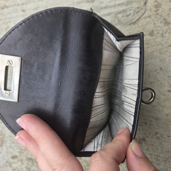 Salvatore Ferragamo Black Leather Wallet - Picture 3 of 5